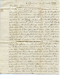 ENGADIN blau, 1838, L.Z.16.Kr schwarz von ZÜRICH, auf sauberem Brief ...