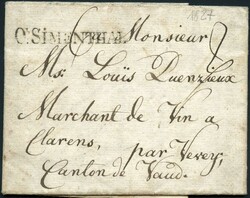 1784-ca.1850, VORPHILATELIE, vielseitiges und interessantes Lot 34 ...