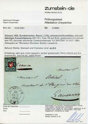T. 19, farbfrisch und regelmässig breitrandiger Schnitt, klar und ...