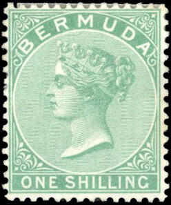 1sh. green. VF. (Estimate 350€)