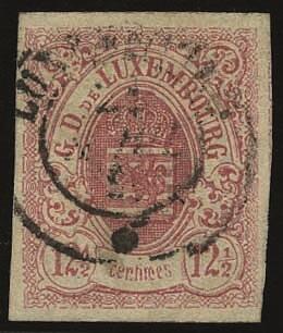 12 1/2 Pink. Very large margins. Superb. (Estimate 200€)