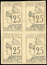 2c. grey-black. Block of 4. Superb. (Estimate 1280€)Automatisch ...