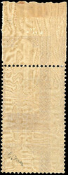 1c. violet-brown and violet, double impression of the centre very ...
