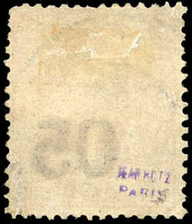 05 on 40c. red-orange. cancelled Very Fine. (Estimate 150€)