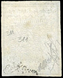 30c. black or azure. Type IV. Well margined. Superb. R. (Estimate ...