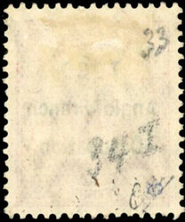 10pf. red. Overload I. Printing 1000. Very Fine. (Estimate 485€)