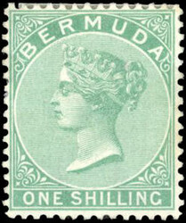 1sh. green. VF. (Estimate 350€)