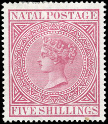 5s. rose. VF. (Estimate 160€)