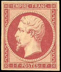 2565015: France Empire non dentelé 1853