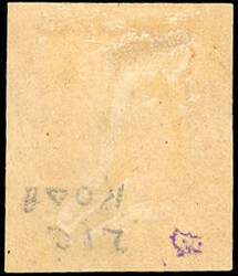 1F. carmin. Réimpression. SUP. (Prix estimé 2500€)