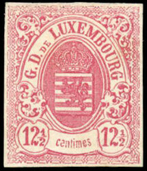 12 1/2c. rose. Very Fine. (Estimate 375€)