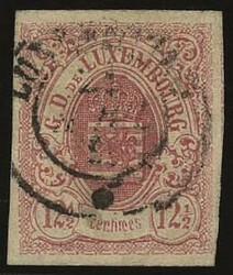 12 1/2 Pink. Very large margins. Superb. (Estimate 200€)