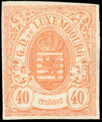 40c. red-orange. Very Fine. (Estimate 1300€)