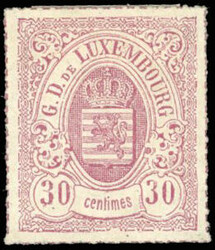 30c. Lilac. Very fresh. Very Fine. (Estimate 1400€)