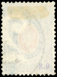20k. blue and orange. cancelled graImperforate Post mark clearing the ...