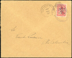 13.10.2025: Lot withdrawn!Airmail. 2c. Carmine-red cancelled on ...