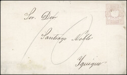 13.10.2025: Lot withdrawn!Stamp of Chile. Postal stationery addressed ...