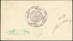 Airmail. Zeppelin LZ 127. Graf Zeppelin. First flight to South ...
