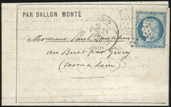 2565023: France Emission Siège de Paris 1870-71