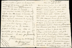 THE JACQUART. 20c. Cancelled siege of the red PARIS SC stamp of 28 ...