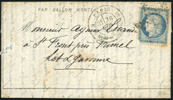 2565023: France Emission Siège de Paris 1870-71