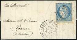 2565023: France Emission Siège de Paris 1870-71