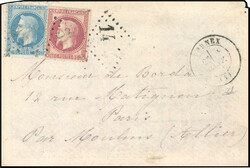 20c. + 80c. Lauré (timbres rajoutés, suite immersion) obl. GC 1484 ...