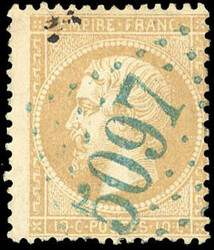 SINOPE / ORDOU. 10c. Serrated, cancelled GC blue 5097. Superb. R. ...