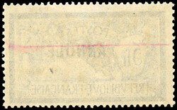 5F. Blue and buff merson. Overload CANCELLED. Superfine. (Estimate ...