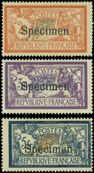 + 206CI1 + 123CI3. 3 values. Very Fine. (Estimate 610€)