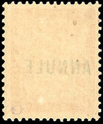 Tax stamps. 2F. red-orange. Superfine. (Estimate 900€)