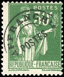 30c. green. Superfine. R. (Estimate 8500€)