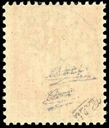 80c. on 1F. orange. Reversed "80" overload. Biased. Fine. (Estimate ...