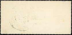3F. green. cancelled Very nice cachet. Superfine. (Estimate 920€)