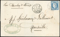 IImperforateE - POImperforateICHERY. General Colonies Stamps No. 23. ...