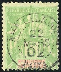 5c. green-yellow. cancelled PAITA. Fine