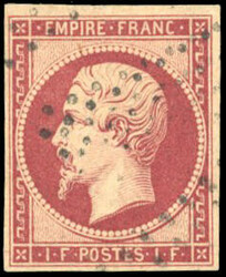 2565015: France Empire non dentelé 1853