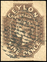 9p. Brown. Used. Superfine. (Estimate 900€)