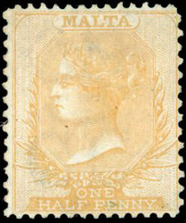 1/2p. yellow-buff. VF. (Estimate 200€)