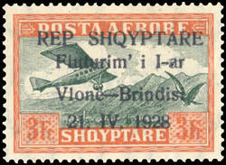 Airmail. Complete series. 7 values. Very Fine. (Estimate 230€)