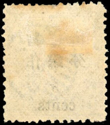 5c. on 5c. Unused. VF