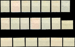 Airmail. Complete series. 20 values N°69 in duplicate and n°78 in ...