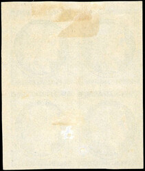 25c. blue. Reprint. Block of 4. Small corner sheet margin. Fine. ...