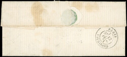 10c. cancelled FELDPOST N°11 on letter from PITHIVIERS of 9 January ...