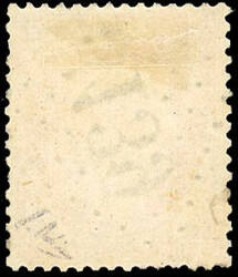 KUSTEImperforateJE. 40c. Seat cancelled GC blue 5139. Superfine