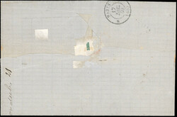 CAIRO. 40c. Lauré cancelled GC 5119 on letter stamped with the ...