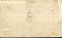 YOKOHAMA. 4c. Lauré (baImperforatee de 5) + 40c. Seat (pair) ...