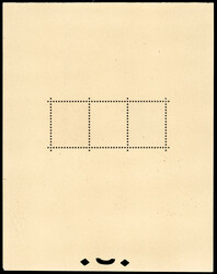 Strasbourg Exhibition Block. Fold. Very Fine. (Estimate 3600€)
