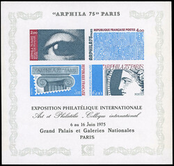 ARPHILA Block 75. Imperforate. SuperFine. (Estimate 500€)