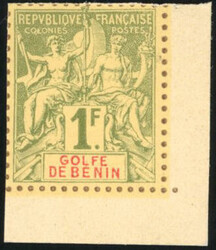 Type Group. Printed on bristol with figured perforations. Corner ...